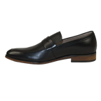 Men's Shoes Steve Madden Soft Leather upper Slip On Emree Black basket weave - J.Valintin Men's Wear Legend - 100793