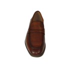 Men's Shoes Steve Madden Soft Leather upper Slip On Penny Acheron Brandy - J.Valintin Men's Wear Legend - 99730
