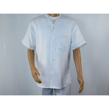 Men's Short Sleeves Shirt ONLY By DREAMS 256 Solid White - J.Valintin Men's Wear Legend - 256 - White shirt - 2XL