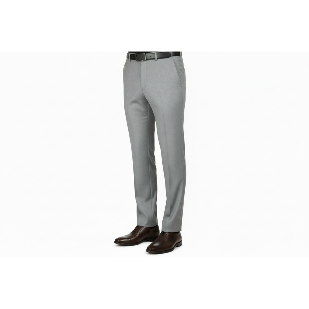 Men's Soft Wool Cashmere Light Gray Business Suit Giorgio Cosani 900-03 Gray New