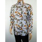 Mens Sports Dress Shirts By AXXESS From Turkey 100% Egyptian Cotton 622 - 04 White - J.Valintin Men's Wear Legend - 26122