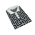 Men's Sports Shirt LCR MIZUMI Soft Cotton Blend Fashion Polo Style 11170 - A Black - J.Valintin Men's Wear Legend - 99632