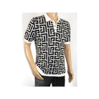 Men's Sports Shirt LCR MIZUMI Soft Cotton Blend Fashion Polo Style 11170 - A Black - J.Valintin Men's Wear Legend - 99632