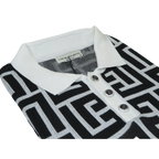 Men's Sports Shirt LCR MIZUMI Soft Cotton Blend Fashion Polo Style 11170 - A Black - J.Valintin Men's Wear Legend - 99632