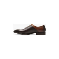 Men's Stacy Adams Halloway Plain Toe Oxford Shoes Leather Brown Multi 25585 - 249 - J.Valintin Men's Wear Legend - 25585 - 249_7