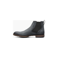 Men's Stacy Adams Kayden Plain Toe Chelsea Boot Dressy Navy 25546 - 410 - J.Valintin Men's Wear Legend - 25546 - 410_7