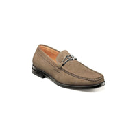 Men's Stacy Adams Palladian Moc Toe Slip On Shoes Fossil Suede 25549 - 258 - J.Valintin Men's Wear Legend - 25549 - 258_7_M