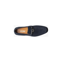 Men's Stacy Adams Palladian Moc Toe Slip On Shoes Navy Suede 25549 - 415 - J.Valintin Men's Wear Legend - 25549 - 415_7_M