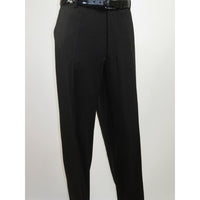 Mens Stacy Adams Pants Elastic waist band feature 51016 Black 42 Waist - J.Valintin Men's Wear Legend - 51016 - black - 42