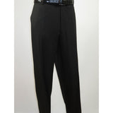 Mens Stacy Adams Pants Elastic waist band feature 51016 Black 42 Waist - J.Valintin Men's Wear Legend - 51016 - black - 42