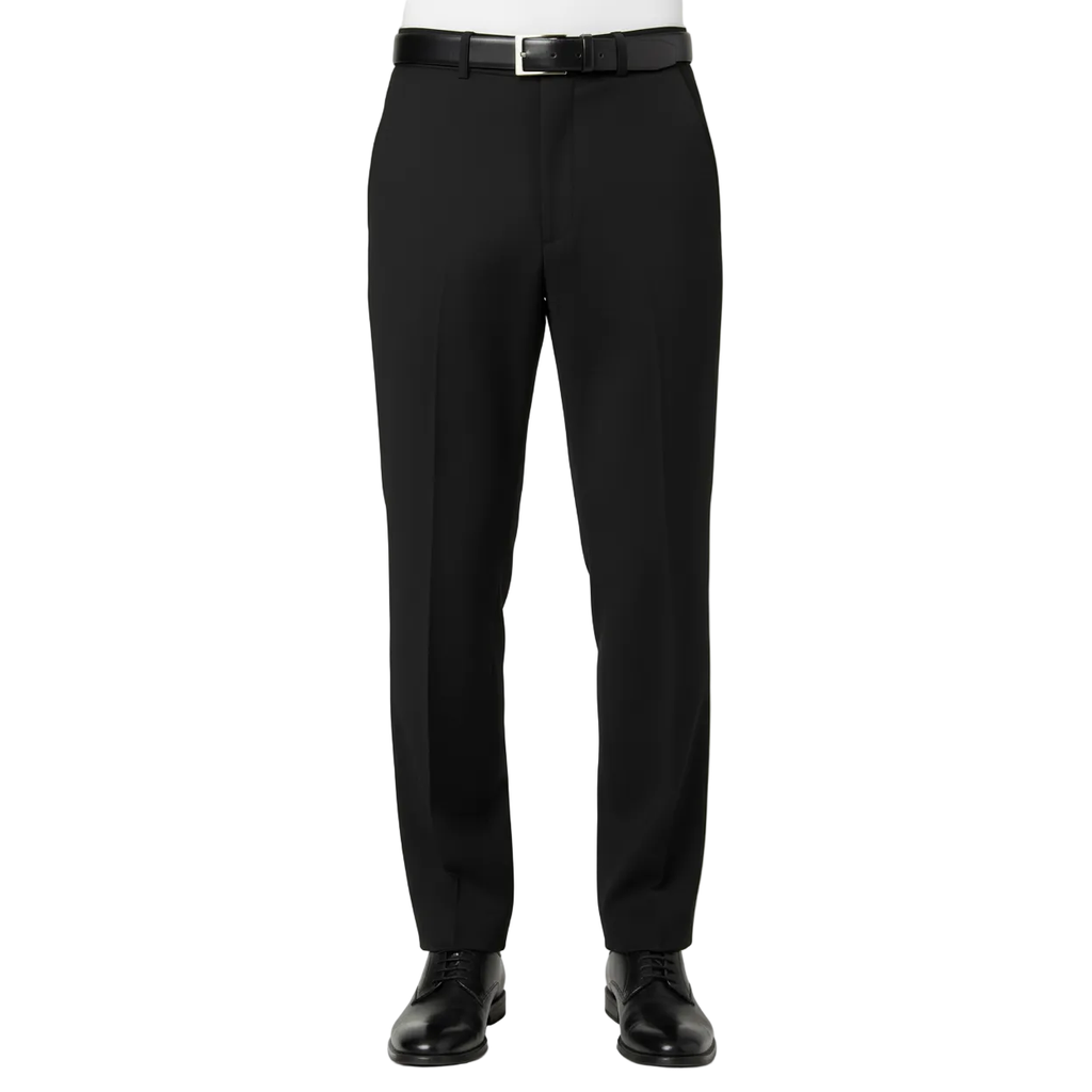 Mens Stacy Adams Pants Elastic waist band feature 51016 Black 42 Waist