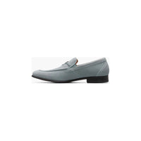 Men's Stacy Adams Quincy Moc Toe Bit Slip On Shoes Light Blue 25602 - 459 - J.Valintin Men's Wear Legend - 25602 - 459_7