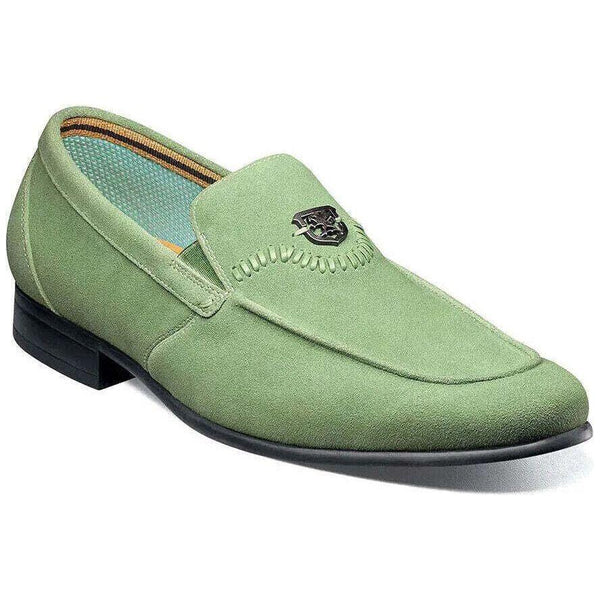 Men's Stacy Adams Quincy Moc Toe Bit Slip On Shoes Pistachio 25602 - 335 - J.Valintin Men's Wear Legend - 25602 - 335_7