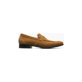 Men's Stacy Adams Quincy Moc Toe Bit Slip On Shoes Tan Suede 25602 - 244 - J.Valintin Men's Wear Legend - 25602 - 244_7