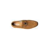 Men's Stacy Adams Quincy Moc Toe Bit Slip On Shoes Tan Suede 25602 - 244 - J.Valintin Men's Wear Legend - 25602 - 244_7