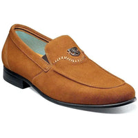 Men's Stacy Adams Quincy Moc Toe Bit Slip On Shoes Tan Suede 25602 - 244 - J.Valintin Men's Wear Legend - 25602 - 244_7