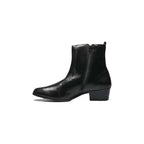 Men's Stacy Adams Santos Side Zip Boot Soft Leather Black 24855 - 001 - J.Valintin Men's Wear Legend - 24855 - 001_7