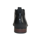 Men's Steve Madden Boot High Top Shoes Lace up Soft Leather Shaunn Black - J.Valintin Men's Wear Legend - 99668