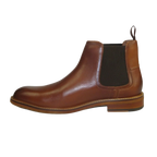 Men's Steve Madden Boot High Top Shoes Slip On Soft Leather Heritage Tan - J.Valintin Men's Wear Legend - 99677