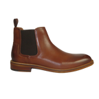 Men's Steve Madden Boot High Top Shoes Slip On Soft Leather Heritage Tan - J.Valintin Men's Wear Legend - 99677