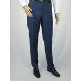 Men's Suit by Giorgio Cosani Textured Wool/Cashmere Blend 901 - 19 Blue 52 Long - J.Valintin Men's Wear Legend - 29367