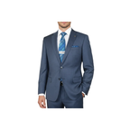 Men's Suit by Giorgio Cosani Textured Wool/Cashmere Blend 901-19 Blue 52 Long