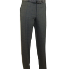 Mens Suit RENOIR English Window Pane Classic Fit Business 292 - 2 Gray Blue - J.Valintin Men's Wear Legend - 19068