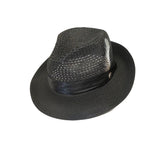 Men's Summer Spring Braid Straw style Hat by BRUNO CAPELO JULIAN JU900 Black - J.Valintin Men's Wear Legend - Ju900 - Black - S