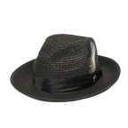 Men's Summer Spring Braid Straw style Hat by BRUNO CAPELO JULIAN JU900 Black - J.Valintin Men's Wear Legend - Ju900 - Black - S