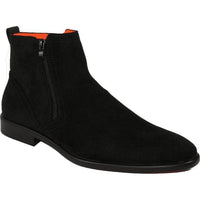 Men's TAYNO Chelsea Chukka Soft Micro Suede Zip up Boot Coupe S Black - J.Valintin Men's Wear Legend - Coupe S - Black - 9