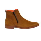 Men's TAYNO Chelsea Chukka Soft Micro Suede Zip up Boot Coupe S Camel - J.Valintin Men's Wear Legend - Coupe S - Camel - 9