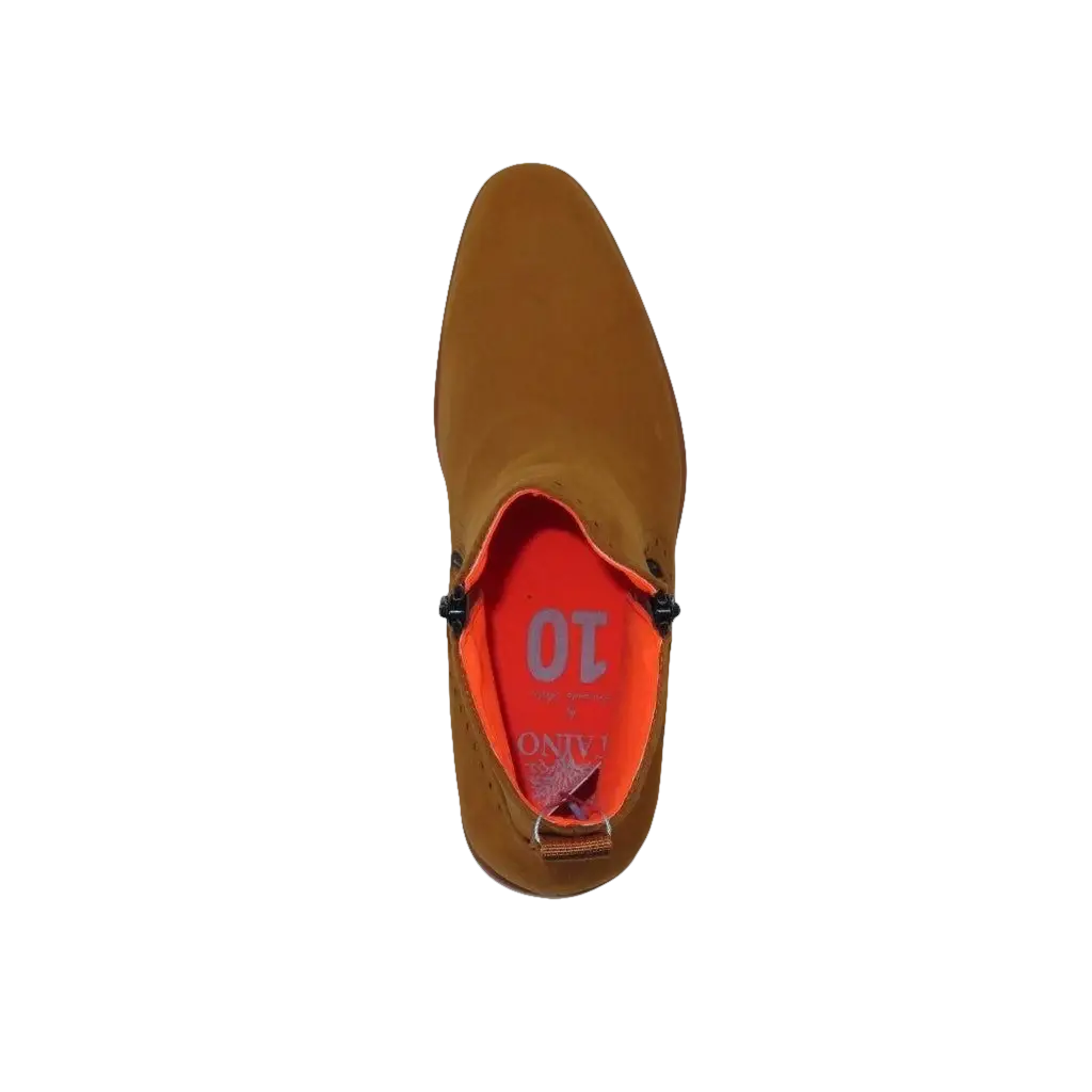 Men's TAYNO Chelsea Chukka Soft Micro Suede Zip up Boot Coupe S Camel - J.Valintin Men's Wear Legend - Coupe S - Camel - 9