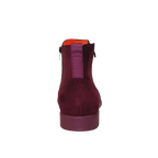 Men's TAYNO Chelsea Chukka Soft Micro Suede Zip up Boot Coupe S Wine - J.Valintin Men's Wear Legend - Coupe S - Wine - 9