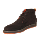 Mens Tayno Modern Chukka Boot Micro Suede Soft Comfortable Cushion Troupe Brown - J.Valintin Men's Wear Legend - 99513