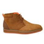 Mens Tayno Modern Chukka Boot Micro Suede Soft Comfortable Cushion Troupe Camel - J.Valintin Men's Wear Legend - 99525