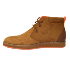 Mens Tayno Modern Chukka Boot Micro Suede Soft Comfortable Cushion Troupe Camel - J.Valintin Men's Wear Legend - 99525