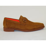 Men's TAYNO Shoes Soft Micro Suede Slip - on Loafer THE CAPRIO S Camel - J.Valintin Men's Wear Legend - Caprio S - Camel - 10