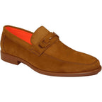 Men's TAYNO Shoes Soft Micro Suede Slip - on Loafer THE CAPRIO S Camel - J.Valintin Men's Wear Legend - Caprio S - Camel - 10