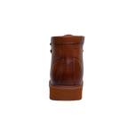 Men's TAYNO Wallabee Chukka Boots Mojave Smooth Leather Light Weight Cognac - J.Valintin Men's Wear Legend - 99512