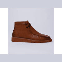 Men's TAYNO Wallabee Chukka Boots Mojave Smooth Leather Light Weight Cognac - J.Valintin Men's Wear Legend - 99512