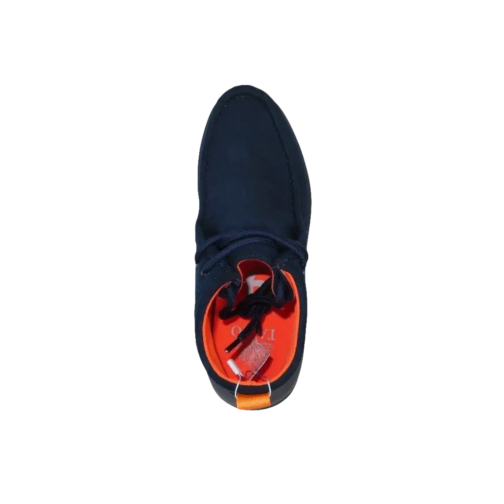 Men's TAYNO Wallabee Style Chukka Boots Soft Micro Suede MOJAVE S Navy - J.Valintin Men's Wear Legend - Mojave S - Navy - 9