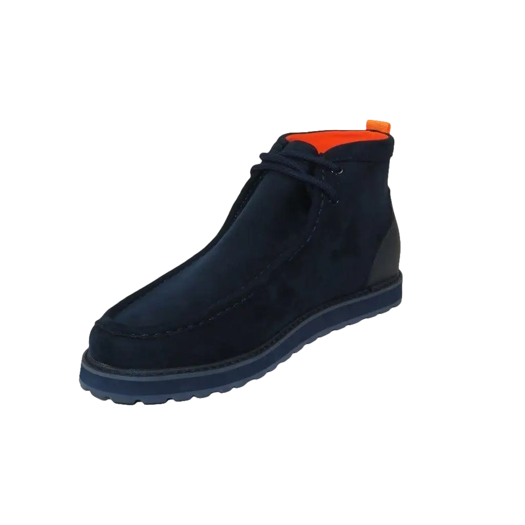 Men's TAYNO Wallabee Style Chukka Boots Soft Micro Suede MOJAVE S Navy - J.Valintin Men's Wear Legend - Mojave S - Navy - 9