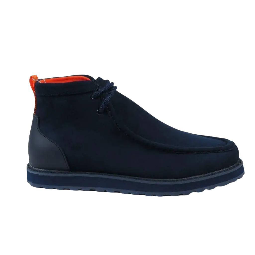 Men's TAYNO Wallabee Style Chukka Boots Soft Micro Suede MOJAVE S Navy - J.Valintin Men's Wear Legend - Mojave S - Navy - 9