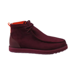 Men's TAYNO Wallabee Style Chukka Boots Soft Micro Suede MOJAVE S Wine - J.Valintin Men's Wear Legend - Majove S - Wine - 9