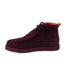 Men's TAYNO Wallabee Style Chukka Boots Soft Micro Suede MOJAVE S Wine - J.Valintin Men's Wear Legend - Majove S - Wine - 9