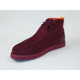 Men's TAYNO Wallabee Style Chukka Boots Soft Micro Suede MOJAVE S Wine - J.Valintin Men's Wear Legend - Majove S - Wine - 9