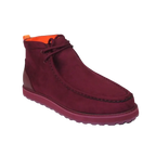 Men's TAYNO Wallabee Style Chukka Boots Soft Micro Suede MOJAVE S Wine - J.Valintin Men's Wear Legend - Majove S - Wine - 9