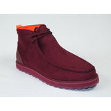 Men's TAYNO Wallabee Style Chukka Boots Soft Micro Suede MOJAVE S Wine - J.Valintin Men's Wear Legend - Majove S - Wine - 9