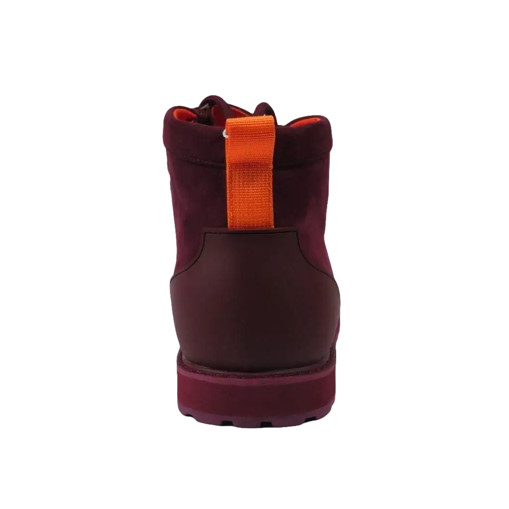 Men's TAYNO Wallabee Style Chukka Boots Soft Micro Suede MOJAVE S Wine - J.Valintin Men's Wear Legend - Majove S - Wine - 9