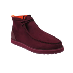 Men's TAYNO Wallabee Style Chukka Boots Soft Micro Suede MOJAVE S Wine - J.Valintin Men's Wear Legend - Majove S - Wine - 9